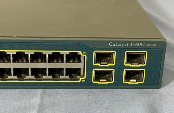 cisco ws c3560g 48ps s catalyst 3560 gigabit ethernet switch