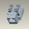 category 5e 110connect modular jack, 406372 x, 406372 3, 406372 5, 406372 9
