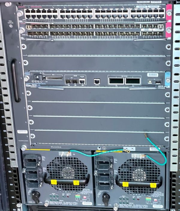 cisco gigabit switch chassis switch, ws c6509 e v04, 1xws x6748 ge tx, 1xws x6748 sfp, 1xvs s720 10g 3c