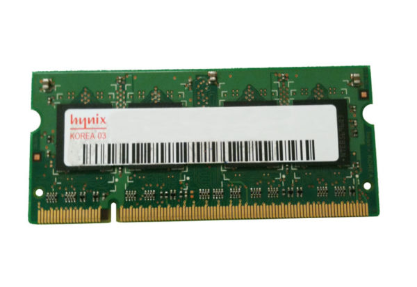 hymp112s64cp6 s6 ab c hynix 1gb pc2 6400 ddr2 800mhz non ecc unbuffered 200 pin sodimm dual rank memory module